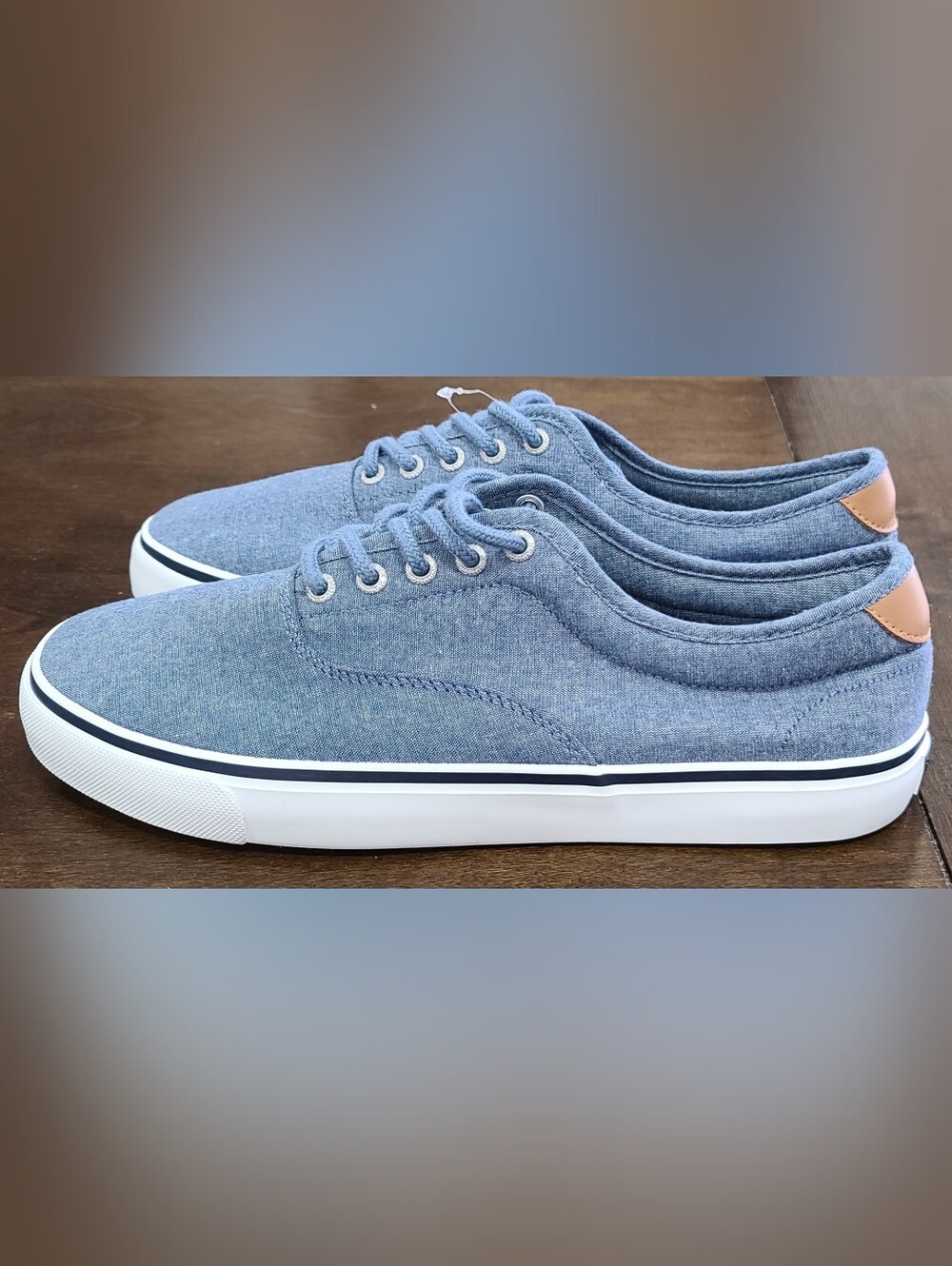 Nautica Cendrix Chambray Low-top Fashion Sneakers Men's